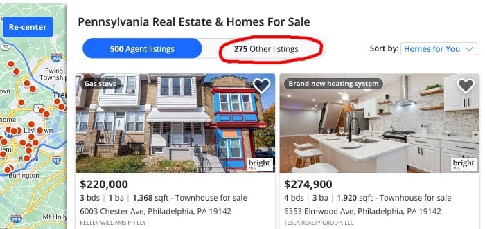 Zillow other listings