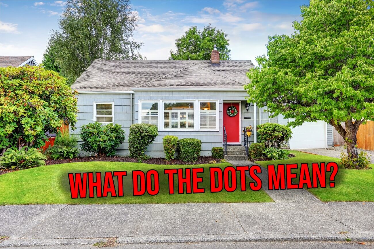 What Do the Different Color Dots Mean on Zillow?